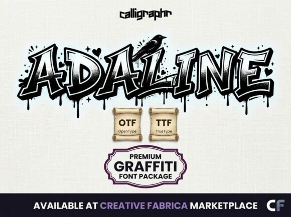Adaline: The All-Caps Display Font for High-Impact Design