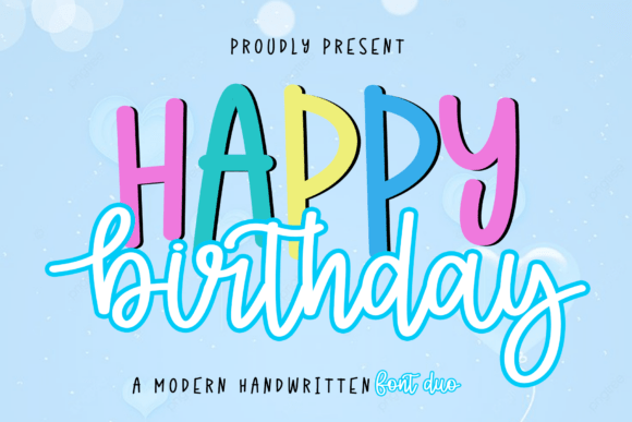 Celebrate in Style with Happy Birthday Duo