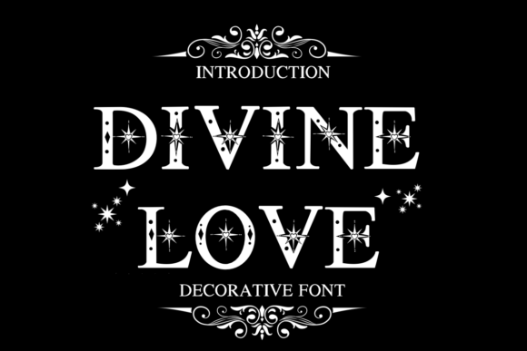 Divine Love: A Font Steeped in Mystical Elegance