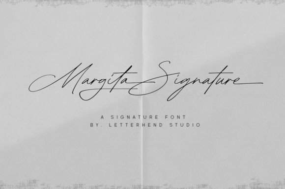 Margita Signature: The Handwritten Script Font for Authentic Branding