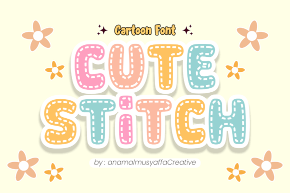 Meet Cutestitch Regular: Your Go-To for Playful Projects