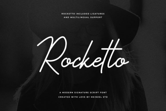 Rocketto: A Handwritten Font for Elegant, Authentic Design