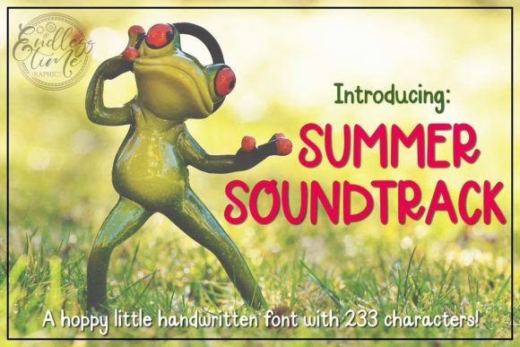 Summer Soundtrack: Your Go-To Handwritten Font for Authentic Projects